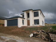 New Zealand Style Prefabricated Steel House , Quick Installation Prefabricated Villa