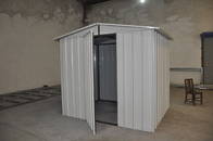 China White Moisture Proof Construction Steel Metal  Shelters / Car Sheds
