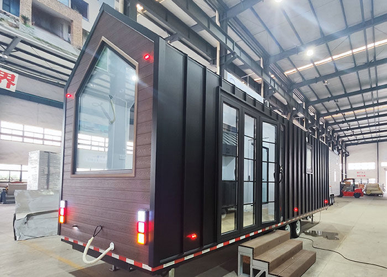 US / AS Modular Prefabricated House On Wheels Moudlar Homes