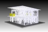 EU/USA/NZ/Australia Standard Light Steel Frame Prefabricated Kit Home For South American , Light Steel Frame Houses