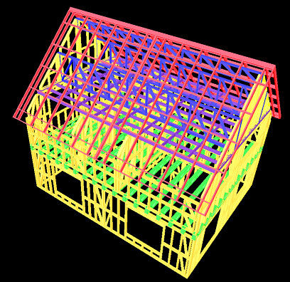 US/NZ Prefabricated Wind Resist Light Steel Frame Houses Single Family Home
