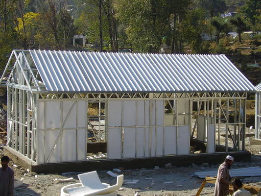 AU/USA/CE Light Steel Prefab System Kit Form Prefabricated House Fast Construction