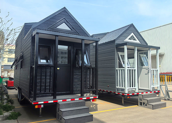 Prefab Modular Homes Mobile Tiny House On Wheels For Camping