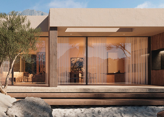 Prefabricated Wooden Bungalow Villa | Luxury Single-Family Home By Quacent | Modern Prefab House
