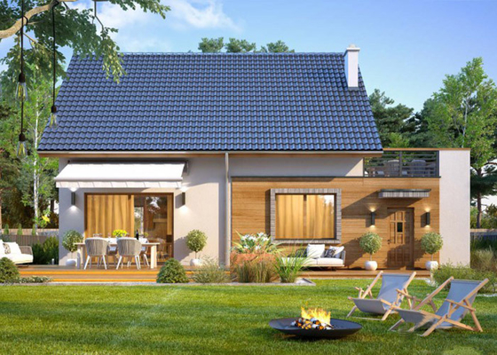 LGS Homes: Modern Prefab Steel Frame Houses Luxury Villa With 4bedroom