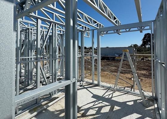 AS/US Prefabricated Villa Expandable Light Steel House Villa For Sale