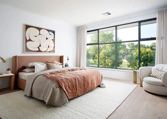 AS/US Light Steel Structure Prefabricated Villa House Frame Modular Kits For 4 Bedroom