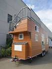 Light Steel Frame Prefab Tiny House On Wheels For Sale And For Rent
