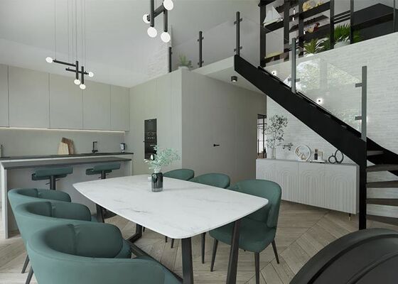 Light Steel Modular Prefab House Portable Villa Prefabricated Cabin Home In Poland