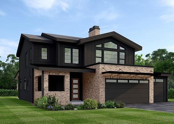 Modular Prefab Luxury Villa House With Light Steel Frame For Modern Family Living