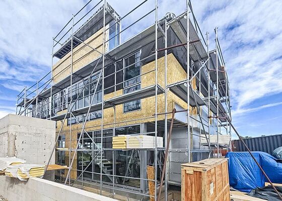 Mediterranean Inspired Luxury Light Steel Frame Prefab Single Family Home, Croatia