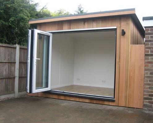Light Gauge Steel Structure Prefab Garden Studio And Storage Room: Prefabricated Wooden Bungalows