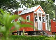 Modern Color Small Modern Prefab Homes Prefabricated Tiny House With Trailer