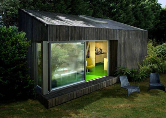 Prefab Light Gauge Steel Frame Garden Studio House  ISO Standard