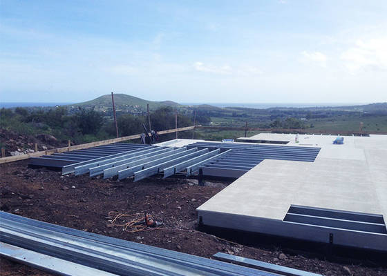 Australia Standard Prefab Luxury Villa Kit With Light Steel Frame Modular Home For Family
