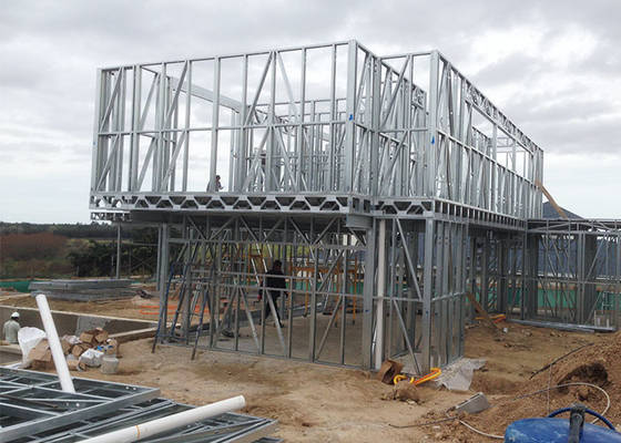 Australia Standard Prefab Luxury Villa Kit With Light Steel Frame Modular Home For Family