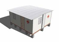 Portable Emergency Modular Home Field Hospital Anti Epidemic Camp With Sandwich Panel Wall