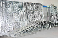 Light Steel Frame Structure Fireproof Metal Car Sheds / Waterproof Car Storage Sheds in Australia Standard