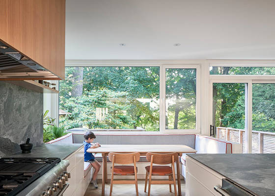 Prefab House With Large Windows | Modular Light Steel Frame Kit Home