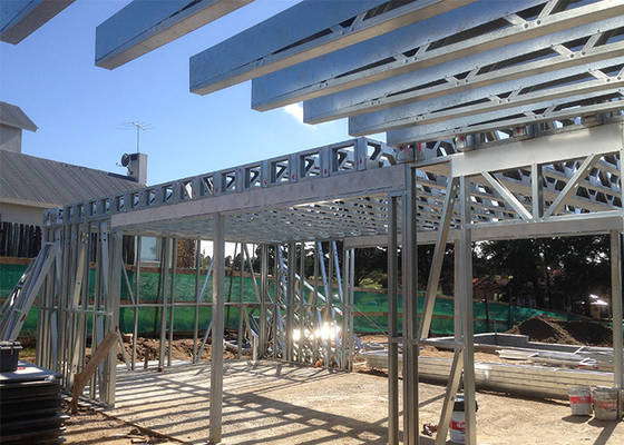 Prefab House With Large Windows | Modular Light Steel Frame Kit Home