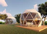 Light Steel Frame Movable Eps Prefab Geodesic Dome House Dome Kits