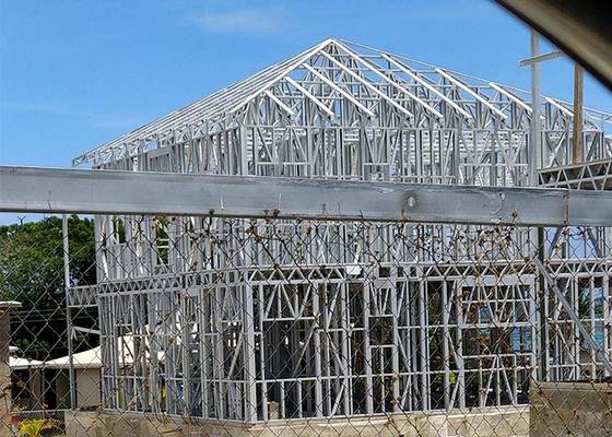 AU/USA/CE Light Steel Prefab System Kit Form Prefabricated House Fast Construction