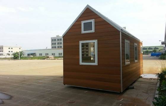 High Quality Mini Hotel Prefabricated Garden Studio , Light Steel Frame Prefab Hotel Custom House With New Design