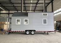 Modern Steel Frame Prefab Tiny Home On Wheels: Affordable Manufactured Homes