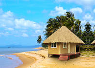Beautiful Bali style Cyclone proof Moistureproof Prefab house Home Beach wooden Bungalows in Maldives
