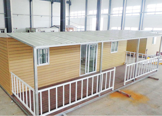 Australia Folding Mobile Homes , One Floor  Villa Style Prefabricated Homes granny flat