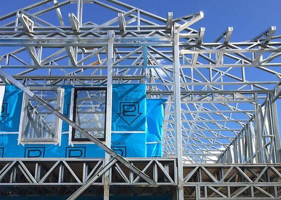 Earthquake-Proof Prefabricated Steel Houses: Wind-Resistant Prefab Beach Villas For Sale