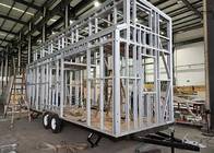 Light steel framing system victorian tiny house Prefabricated Tiny Homes Custom House With New Design