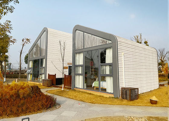 Custom Design, ISO9001 Certified Prefab Wooden Bungalow, Luxury Cabin Home