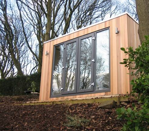Outside Prefabricated Garden Studio Light Steel Frame Storage With Waterproof Resort