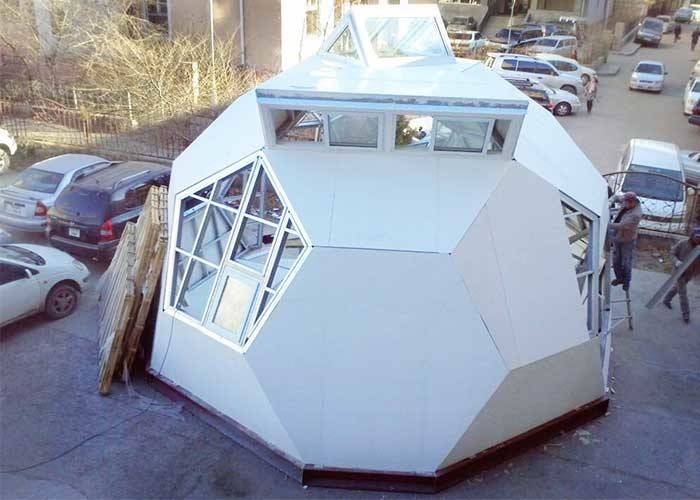 Australian Standard Prefab tiny homes Modern Prefab Dome Chalet Football House