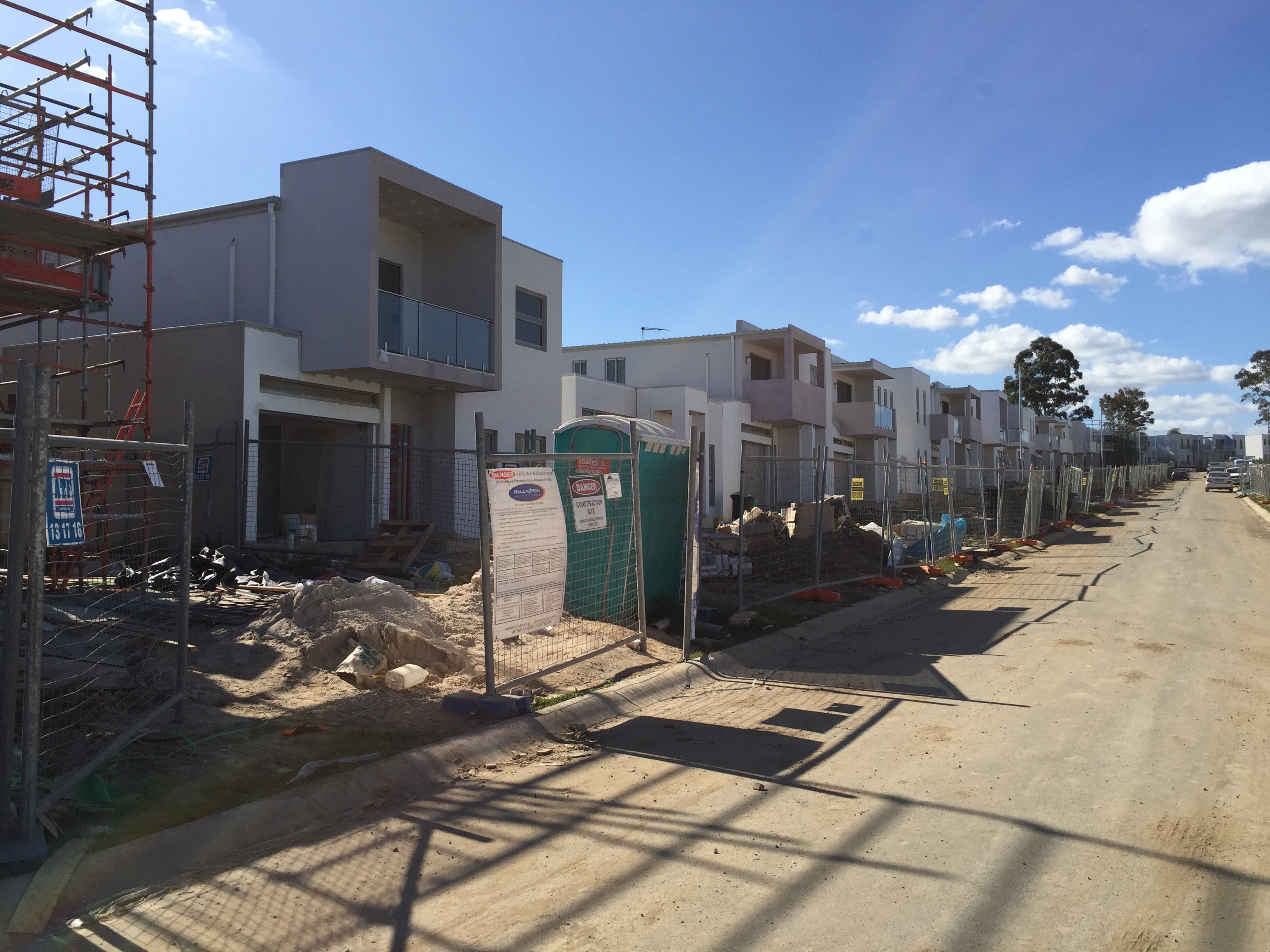 housing and land package project in Sydney by light gauge steel