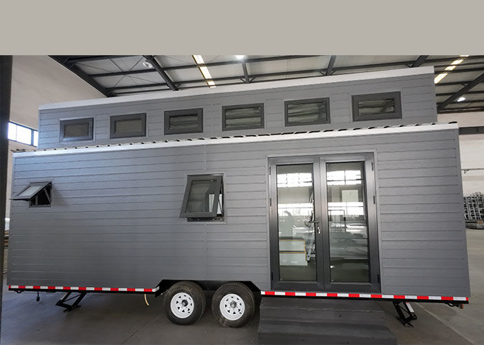 Modular Prefabricated House With Light Steel Frame Tiny House On Wheels
