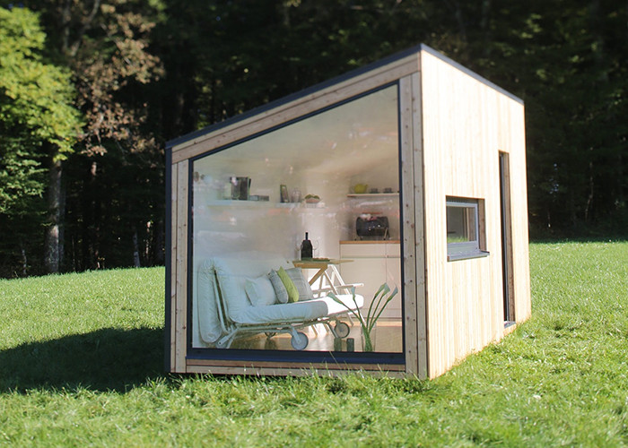 European Standard Prefab Light Steel Back Yard House Garden Studio