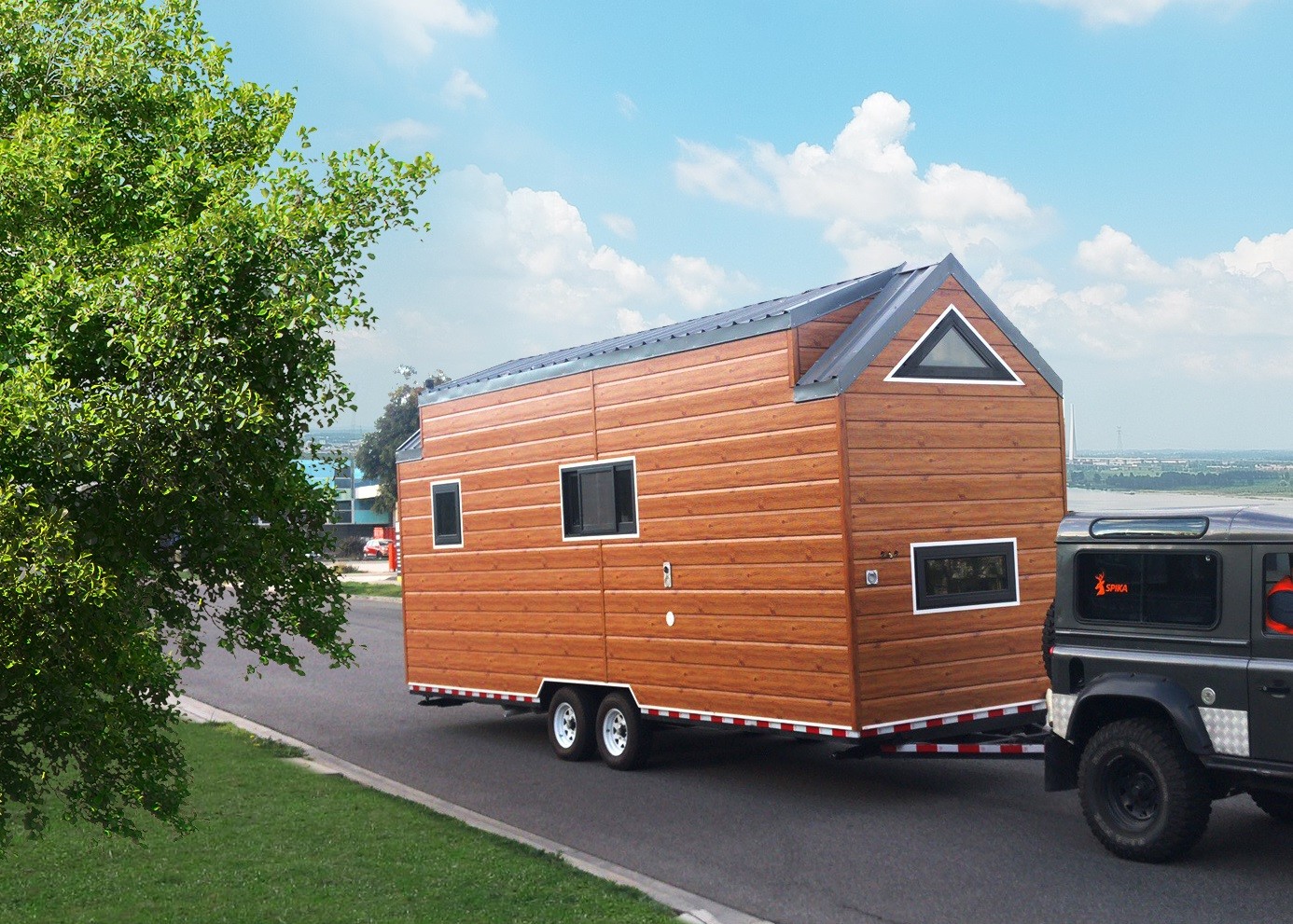Plywood Wall Ce Iso Certification Prefab Eco Homes Prefabricated Tiny House On Wheels Space Saving Modular Tiny House