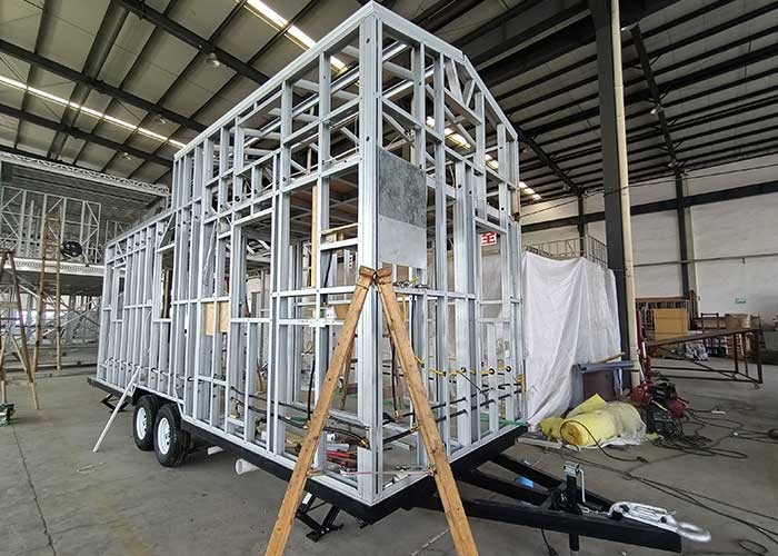 Light Steel Modular Panel Light Steel Modular Tiny Prefab Homes With Integrated Wall Panel For ...