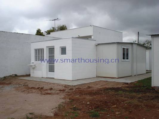 Foldable Modular Prefabricated Housing/ White Portable Emergency Family Shelters