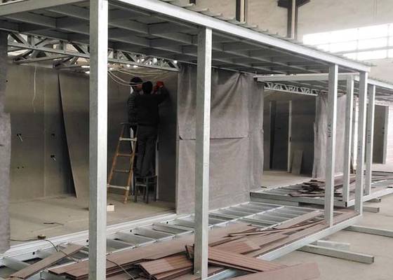 Prefab Light Steel Frame House Mobile House Kits To Build Small Metal Building Houses