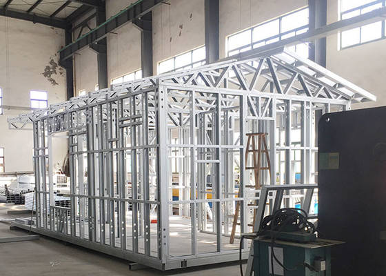 Prefab Light Steel Frame House Mobile House Kits To Build Metal Frame Home Kit