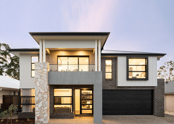 2story Luxury Prefab Lightweight Steel Frame Houses With Australian Standard European Quality