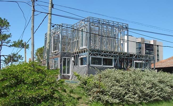 Cost Efficient Luxury Villa Kit Prefab Light Gauge Steel Frame House