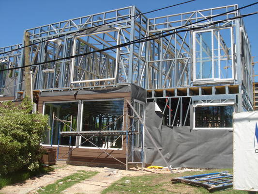 Prefab House Light Steel Structure Luxury Villa  Prefabricated Residential House For North/South America AS/NZS