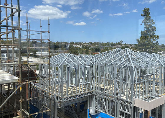 Australian Standard Light Gauge Steel Frame Prefab Luxury 2nd Floor Villa Apartment