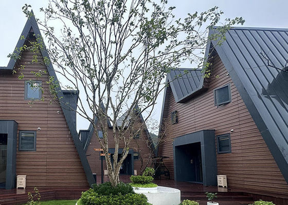 Prefabricated Modular Home Wooden Design A Frame House Kits For Airbnb