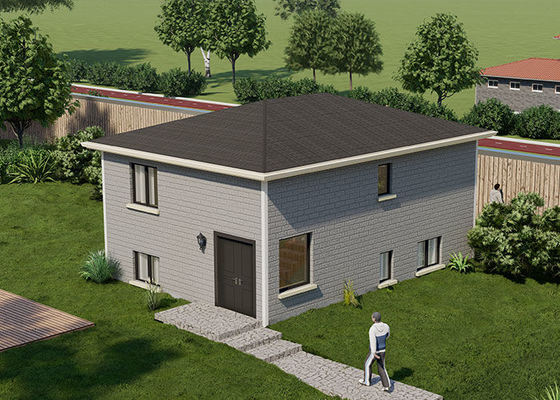 AS/US Prefabe Houses Luxury Villa With Light Gauge Steel: Durable And Elegant