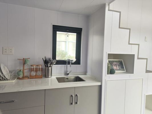 AS/NZS/US Standard Light Steel Prefab Tiny House On Wheels Ready To Ship Modular Home Kit